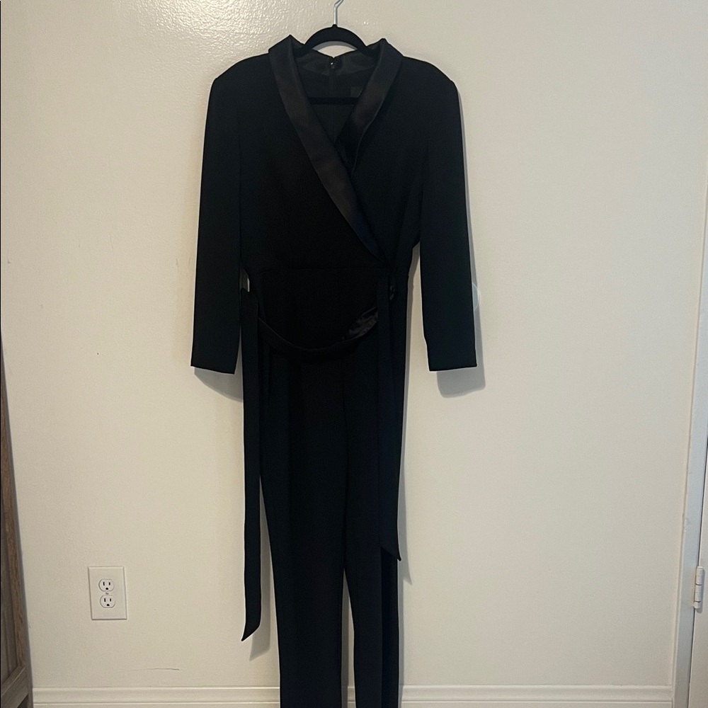 Adriana Papell Elegant Black Women's Jumpsuit